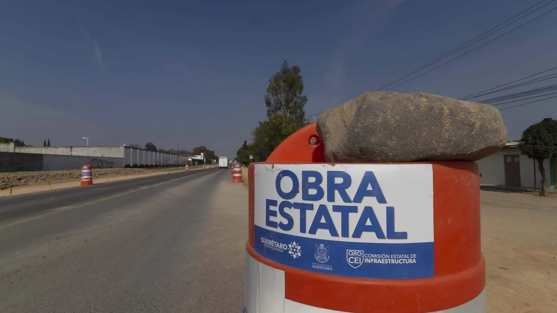 Rehabilitarán la carpeta asfáltica del libramiento sur a partir de la avenida Panamericana en dirección al camino de La Lira.  Foto César Ortiz.